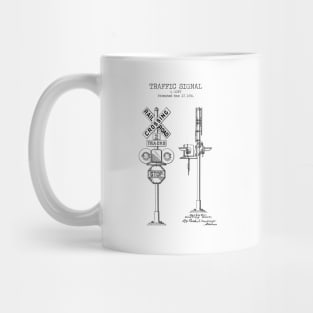 TRAFFIC SIGNAL patent Mug